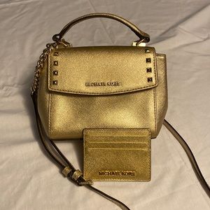 Michael Kors purse and card holder.